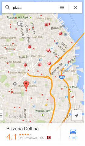 谷歌地图iphone版_Google Maps