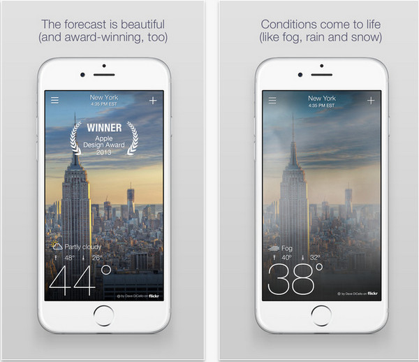 雅虎天气 1.9.5 iPhone版