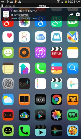 Ultimate iOS8 Theme 1.2 安卓版
